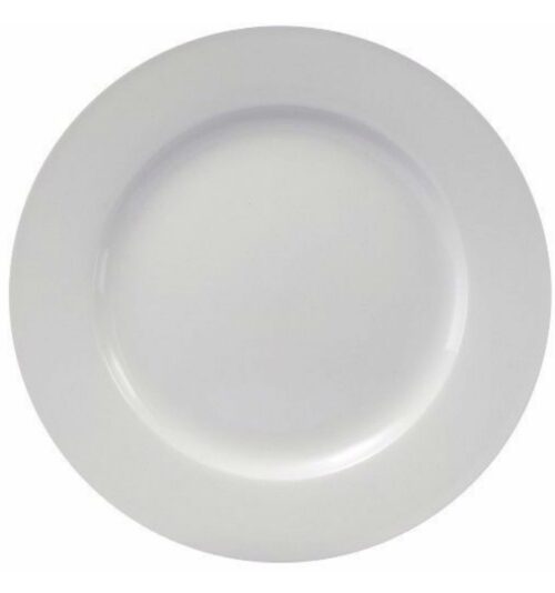 PORCELAIN PLATE WHITE 27CM