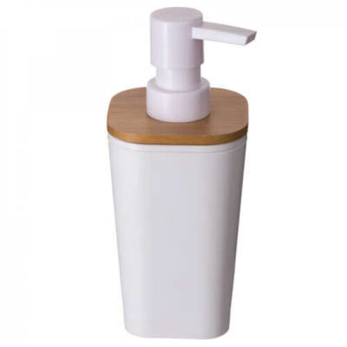 ΛΕΥΚΟ BAMBOO ΔΟΧΕΙΟ ΣΑΠΟΥΝΙΟΥ 200ML
